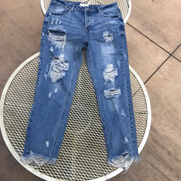Vestique Melrose High Waisted Destroy Jeans Size M - Picture 6 of 7